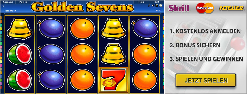 golden sevens online jackpot