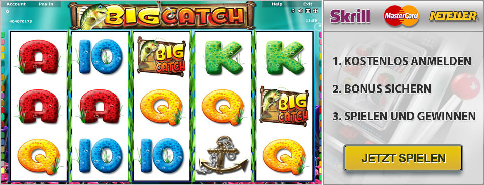 big catch spielautomat online